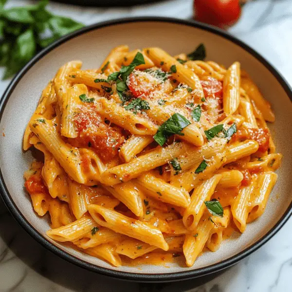 One Pot Creamy Tomato Pasta